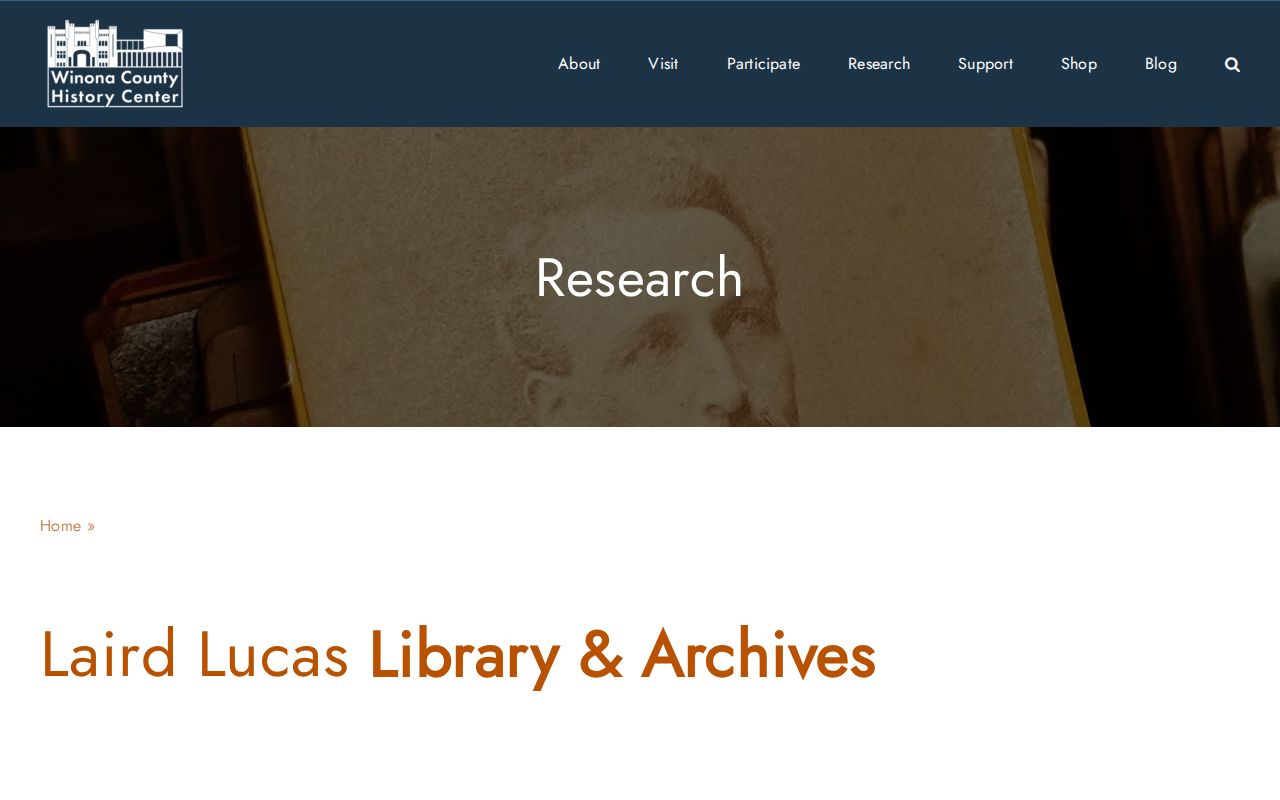 Winona city directory holdings at the WCHS research archives